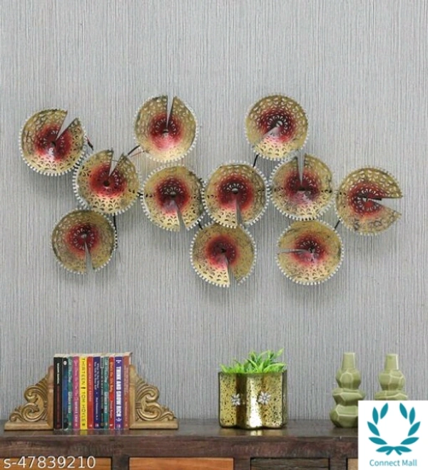 Alluring Metal Iron Led Wall Decor & Hanging - Free Size, Metal, Wall Decor, Pack of 1